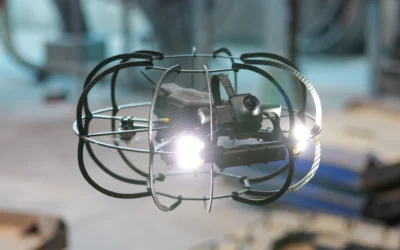 Drone inspection in industry and construction