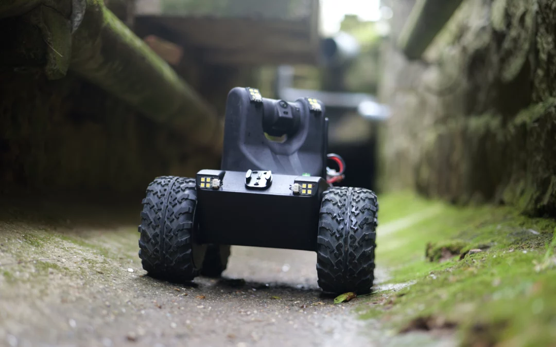 Robot d’inspection en milieux confinés : Roview2 de Multinnov.