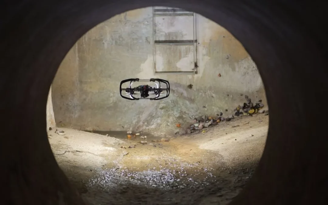 Drone pour inspection d’égouts, découvrez le stereo3