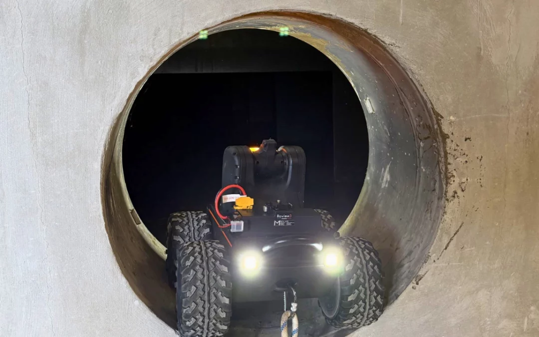 Robots d’inspection étanches : découvrez le Roview3
